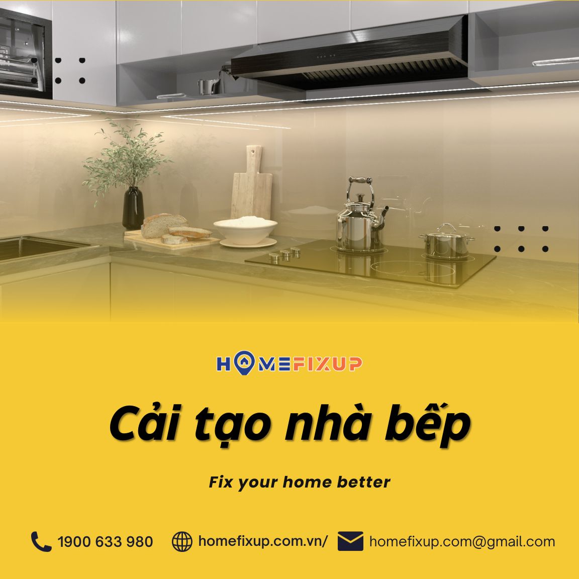 Bật mí 5 phương án cải tạo nhà bếp tiết kiệm chi phí nhất