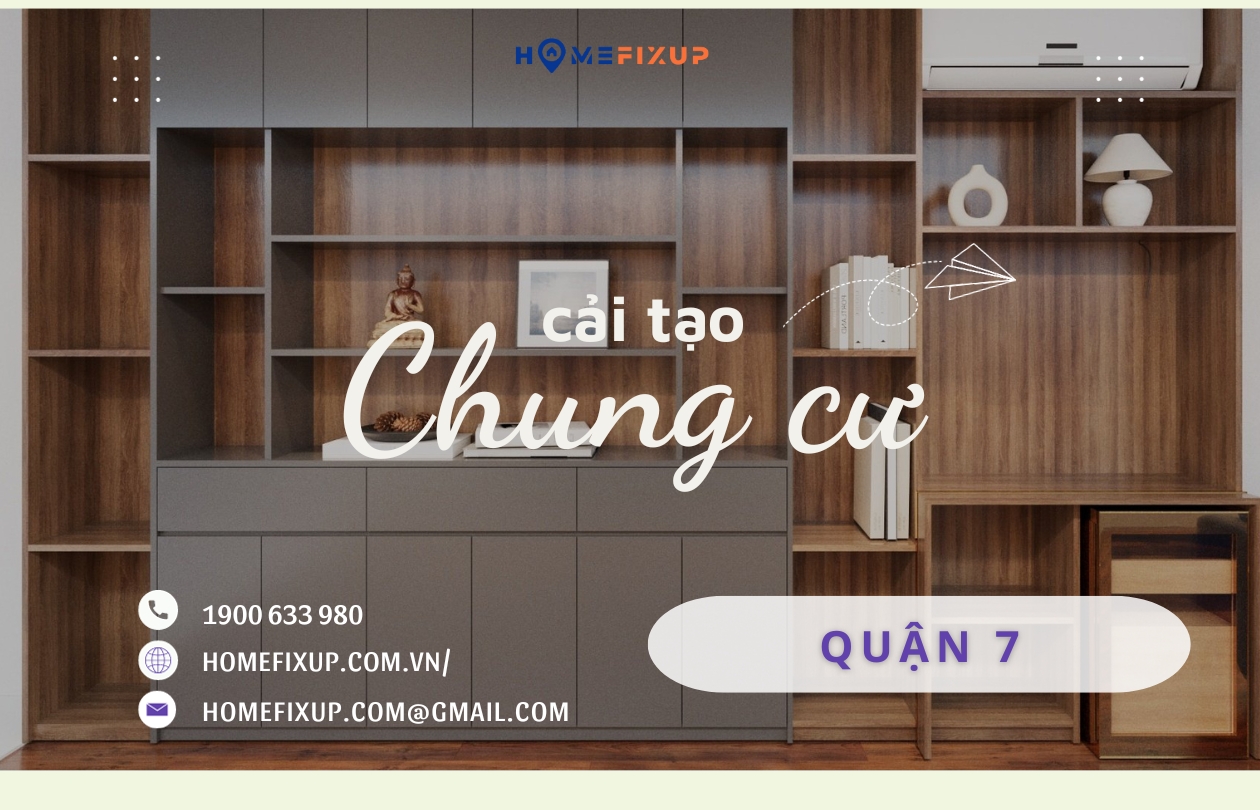 Báo giá cải tạo chung cư quận 7 chi tiết nhất 2023