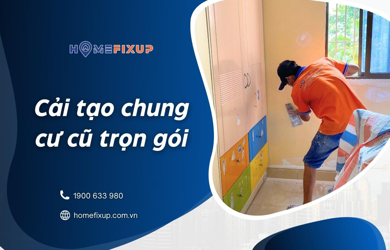 Báo giá dịch vụ cải tạo chung cư cũ trọn gói uy tín TP HCM