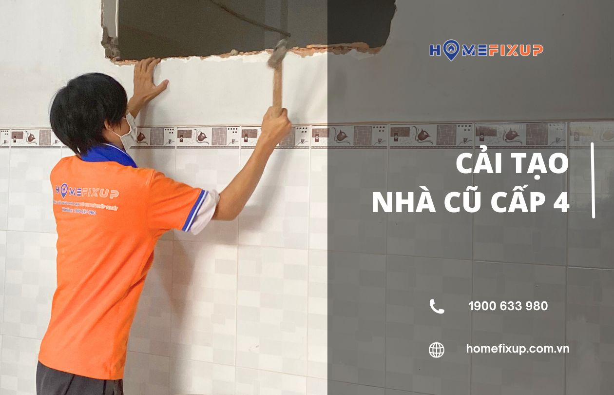 9 phương án cải tạo nhà cũ cấp 4 được nhiều người lựa chọn