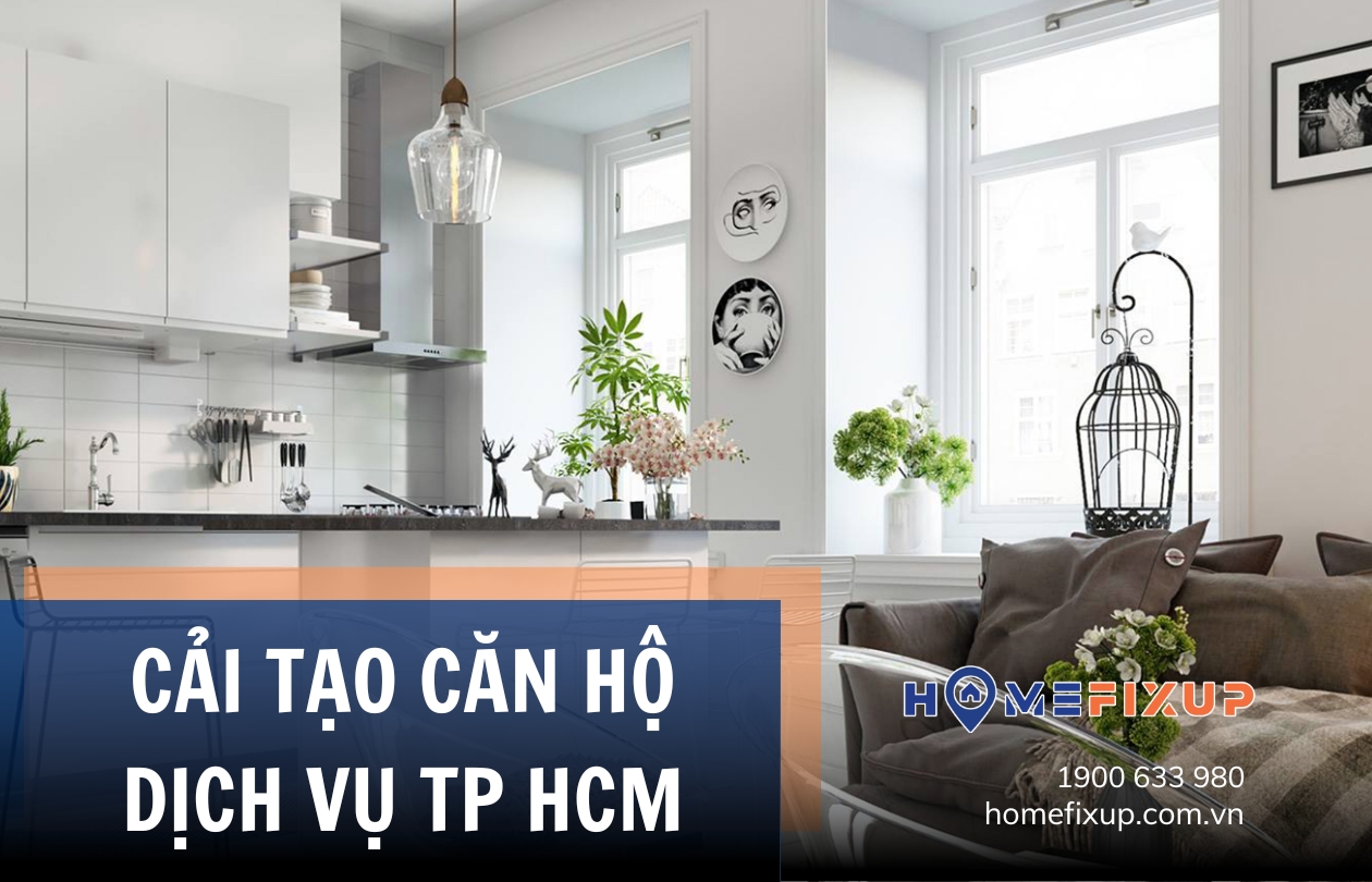 Tuyệt chiêu cải tạo căn hộ dịch vụ TP HCM đẹp, hiện đại