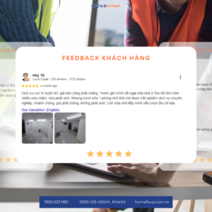 Home Fixup - Feedback Khách Hàng