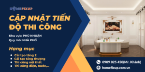 Cải tạo nhà phố tại Phú Nhuận